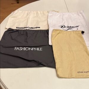 Fashionphile Black Dust Bag